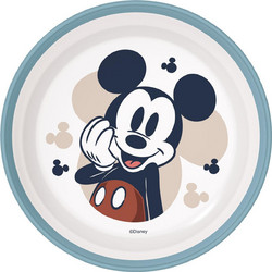 Stor Mickey Mouse Μπολ Φαγητού White Blue 10492