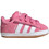 Adidas Campus Crib Βρεφικά Sneakers Αγκαλιάς Ροζ JS3844