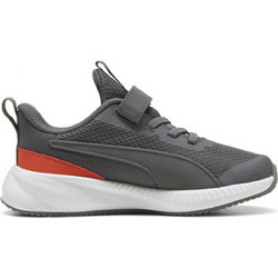 Puma Flyer 3 Παιδικά Αθλητικά Παπούτσια για Τρέξιμο Ανθρακί Κόκκινα 401527-08