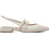 Marco Tozzi Γόβες Slingback Δερμάτινες με Χοντρό Χαμηλό Τακούνι Μπεζ 2-29409-44-403