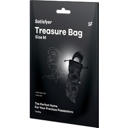 Satisfyer Treasure Bag Medium Μαύρη Sexy Αξεσουάρ