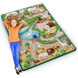 Ricokids Χαλάκι Δραστηριοτήτων με Μαρκαδόρους Ζωολογικός Κήπος 120x90