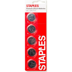Staples PowerX CR2025 5τμχ