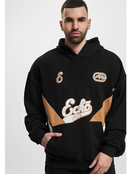 Ecko Unltd Ανδρικό Φούτερ με Κουκούλα & Τσέπες Μαύρο ECKOHD1117-00007