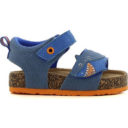 Safety Jogger Παιδικά Πέδιλα για Αγόρι Ανατομικά Navy Μπλε Πορτοκαλί SJ625192