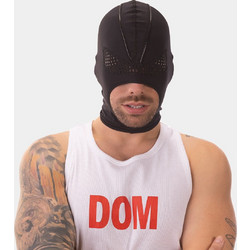 Barcode Berlin Fetish Hood Bok Black