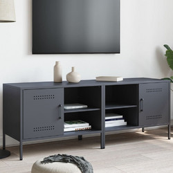 vidaXL Έπιπλο Τηλεόρασης Μεταλλικό Μ68xΠ39xΥ50.5cm 842999