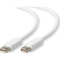 Powertech Καλώδιο Mini DisplayPort to Mini DisplayPort Male 3m White CAB-DP010