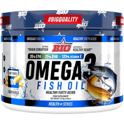 Big Supplements Omega 3 Ιχθυέλαιο 1000mg 100 Κάψουλες