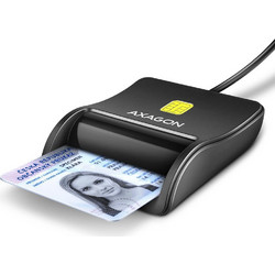 Axagon CRE-SM3N Card Reader USB-A 2.0 για Smart Card
