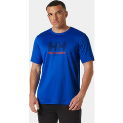 Helly Hansen Tech Ανδρικό Αθλητικό T-Shirt Μπλε 49574-543