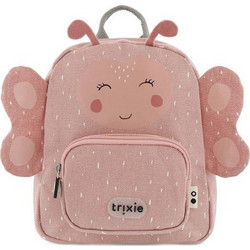 Trixie Mrs. Butterfly Σχολική Τσάντα Πλάτης Νηπιαγωγείου Ροζ T90229