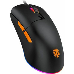 Yenkee Intruder YMS WT200 Ενσύρματο Gaming Ποντίκι RGB 12400 DPI Black