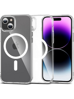 Tech-Protect Flexair Hybrid Magsafe Back Cover Clear (iPhone 15)