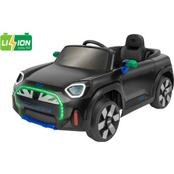 Globo Spidko Mini Aceman Ηλεκτροκίνητο Μονοθέσιο Παιδικό Αυτοκίνητο με Τηλεχειριστήριο 12V Μαύρο
