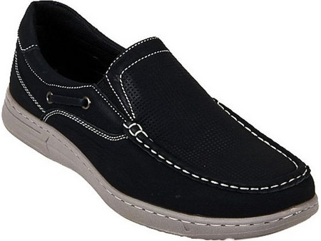 Extreme Ανδρικά Μοκασίνια Loafers Μαύρα GS01550M-BLA