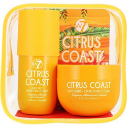 W7 Citrus Coast Body Mist 100ml + Body Cream 100ml