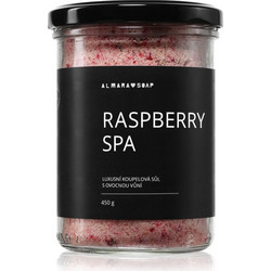 Almara Soap Raspberry Spa Άλατα Μπάνιου Κρύσταλλοι 450gr