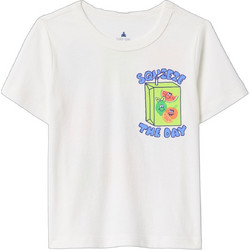 Gap Παιδικό T-Shirt Κοντομάνικο Λευκό 738060005