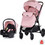 Chipolino Ultera Καρότσι Μωρού 2 σε 1 Marshmallow Pink