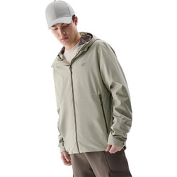 4F Ανδρικό Μπουφάν Χειμωνιάτικο Softshell Χακί 4FWSS25TTJAM704-44S