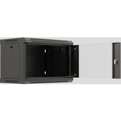 Lanberg WF03-5306-10B Επιτοίχια Καμπίνα Rack 6U 54x35x37cm