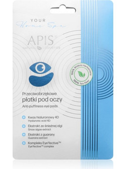 Apis Natural Cosmetics Home Spa Eye Patches για Μαύρους Κύκλους & Καταπράυνση 2τμχ