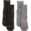 Emerson Ανδρικές Κάλτσες Ψηλές Μαύρες Γκρι 2Pack 241.EU08.43