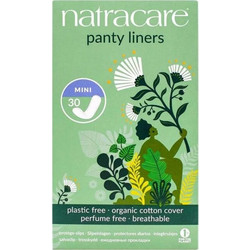 Natracare Mini Σερβιετάκια για Ελαφριά Ροή από Οργανικό Βαμβάκι 30τμχ