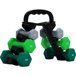 Sportnow Σετ Βαράκια Εξάγωνα 12kg A91-360V00MX