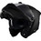 Axxis Ghostfighter A1 Matt Black Κράνος Μηχανής Flip-Up