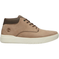 Timberland Seneca Bay Mid Ανδρικά Μποτάκια Suede Μπεζ Γκρι TB0A69M1EL8