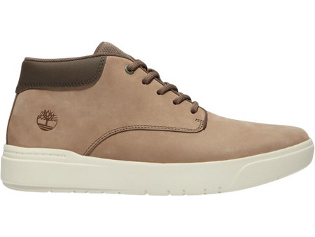 Timberland Seneca Bay Mid Ανδρικά Μποτάκια Suede Μπεζ Γκρι TB0A69M1EL8