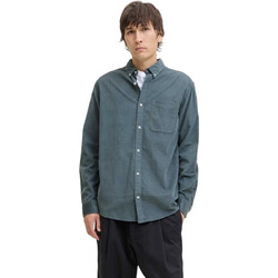 Jack & Jones Ανδρικό Πουκάμισο Βαμβακερό Μακρυμάνικο Κανονική Γραμμή Ανθρακί 12278967