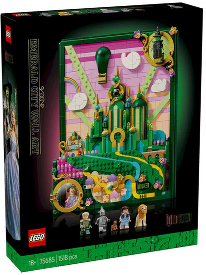 Lego Wicked Emerald City Wall Art για 18+ Ετών 75685