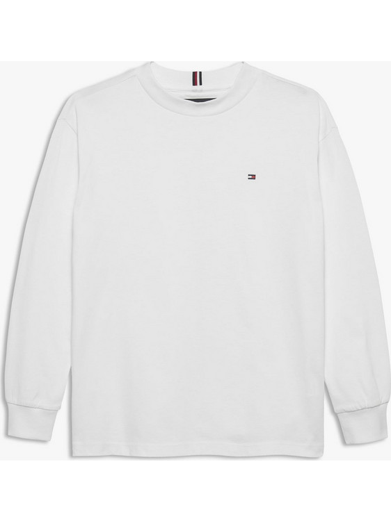 Tommy Hilfiger Παιδικό Φούτερ Λευκό KB0KB09846-YBR