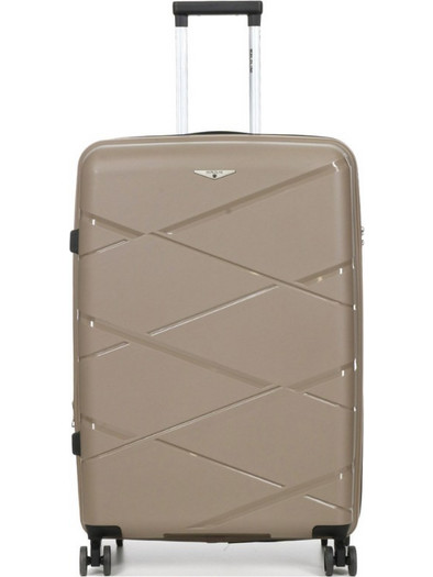 Worldline 29883-33 Βαλίτσα Μεγάλη 75x49.5x31cm με 4 Ρόδες Μπεζ