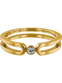 Tommy Hilfiger Γυναικείο Δαχτυλίδι από Ατσάλι Xρυσό 2780101