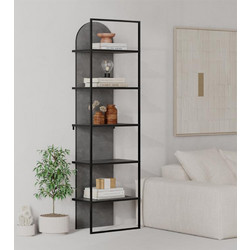 Megapap Archy Βιβλιοθήκη 53x31.7x180cm GP037-0261,2