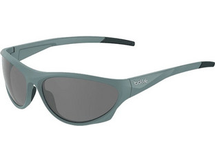 Bolle BS135007 Ανδρικά Γυαλιά Ηλίου Μάσκα Κοκάλινα Πράσινα με Μαύρο Φακό
