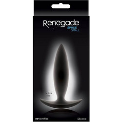 NS Novelties Renegade Spades Small Πρωκτική Σφήνα 10cm Μαύρη