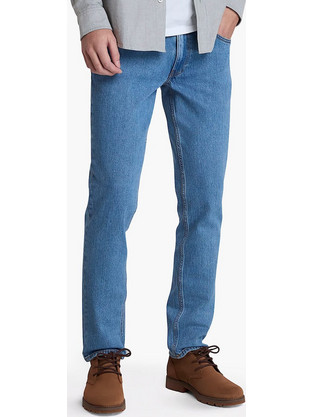 Timberland Ανδρικό Τζιν Παντελόνι Ελαστικό Slim Εφαρμογή Γαλάζιο TB0A6GKKBQ81