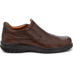 Boxer Ανδρικά Μοκασίνια Loafers Δερμάτινα Καφέ 14753-15-014