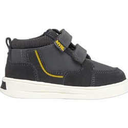Mayoral Παιδικά Μποτάκια Μαύρα Suede με Σκρατς 15-42607-031