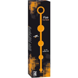 Toyz4lovers Fluo Four Πρωκτικές Μπίλιες 28cm Πορτοκαλί