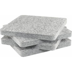 t.akustik PET Wall Absorber 60 Ηχοαπορροφητικό Πάνελ 60x60x5cm 1τμχ Γκρι
