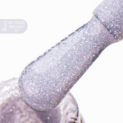Alezori Briliant 12 Glitter Ημιμόνιμο Βερνίκι Νυχιών 15ml