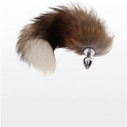 Taboom Luxury Πρωκτική Σφήνα Tail Plug 41cm Καφέ