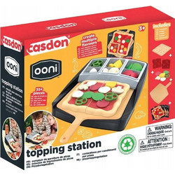 Casdon Ooni Pizza Topping Station Παιδικό Σετ Πίτσας