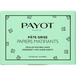 Payot Pate Grise Papiers Matifiants Χαρτάκια Καθαρισμού για Αποτοξίνωση & Λιπαρότητα Προσώπου 50τμχ